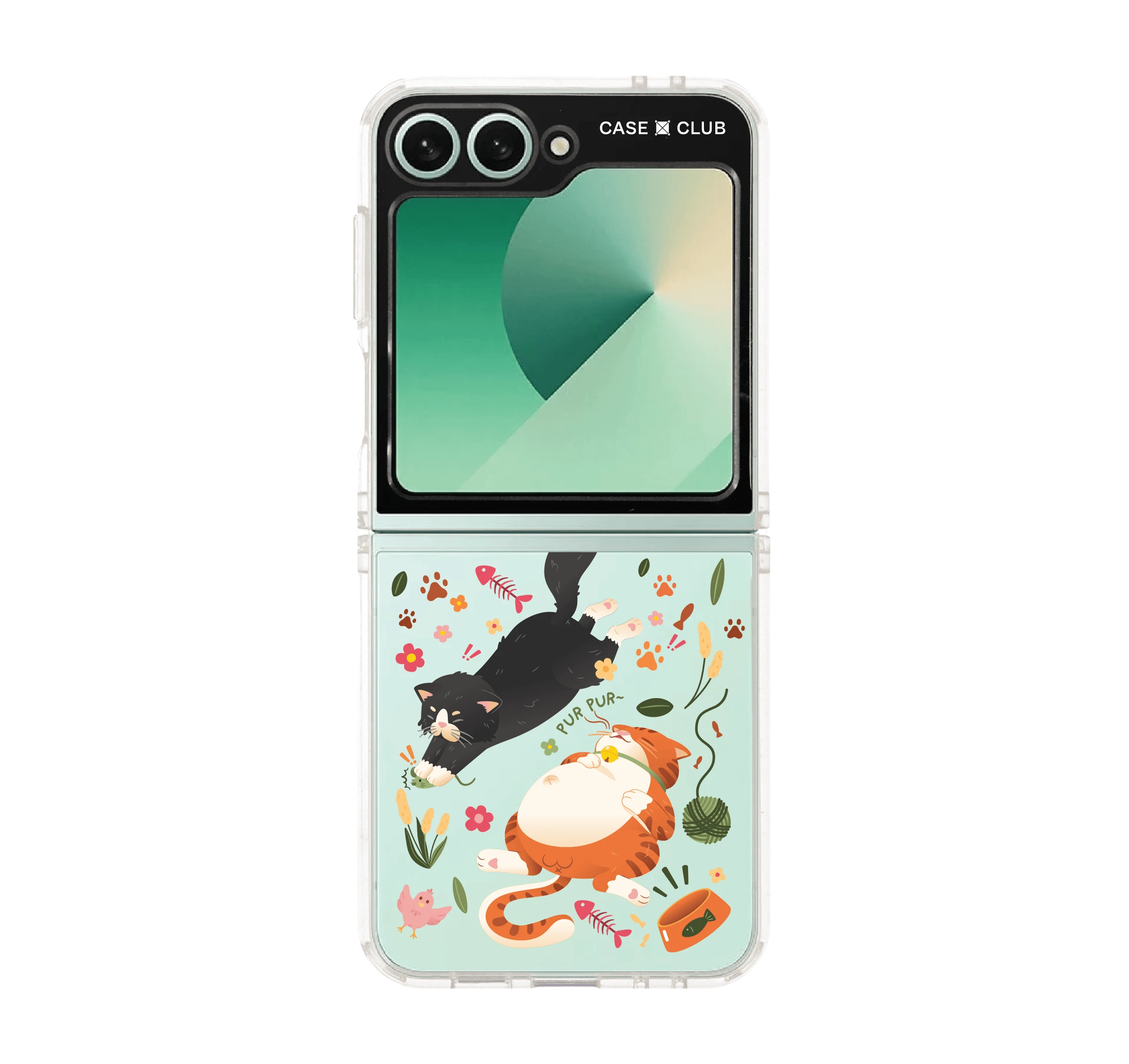 เหมียวตัวกลมกับเพื่อนซี้แมวดำ